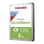 Твърд диск Toshiba S300 Surveillance Hard Drive 6TB 5400 rpm 128MB 2