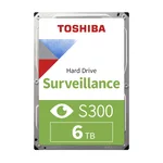 Твърд диск Toshiba S300 Surveillance Hard Drive 6TB 5400 rpm 128MB 3