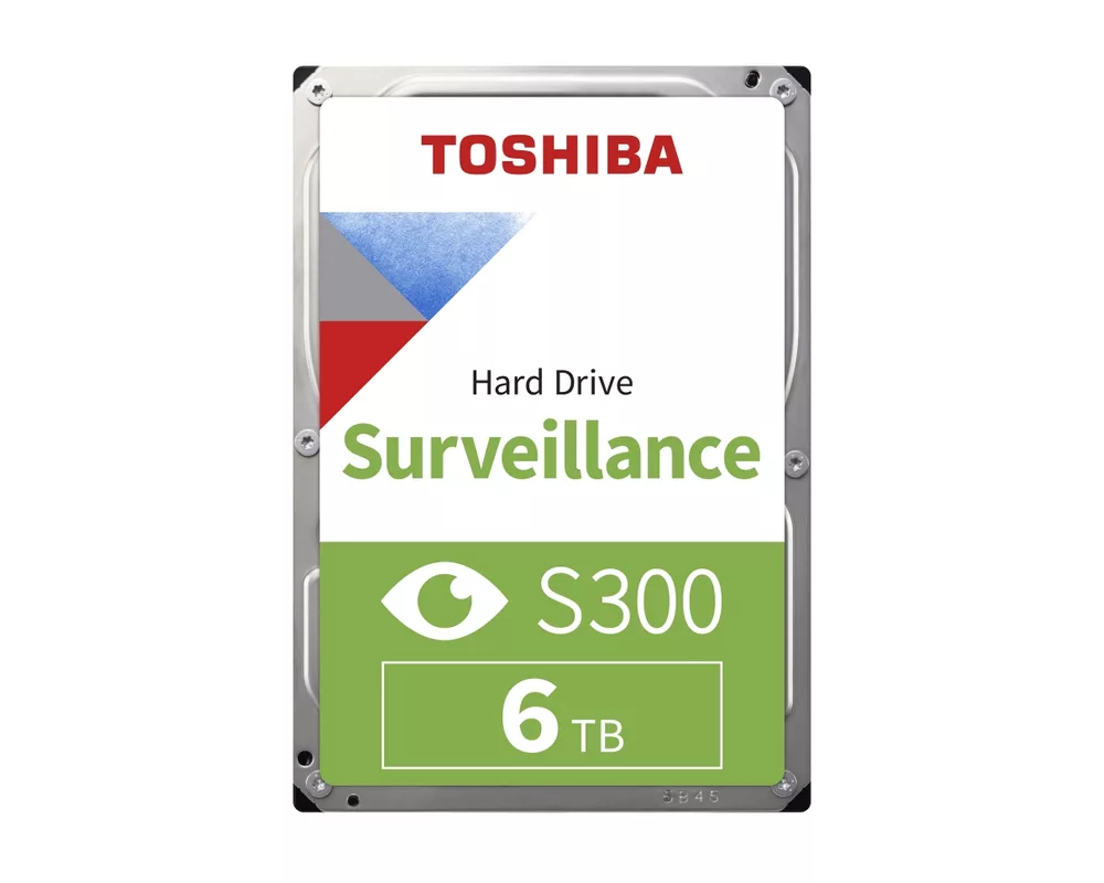 Твърд диск Toshiba S300 Surveillance Hard Drive 6TB 5400 rpm 128MB 3