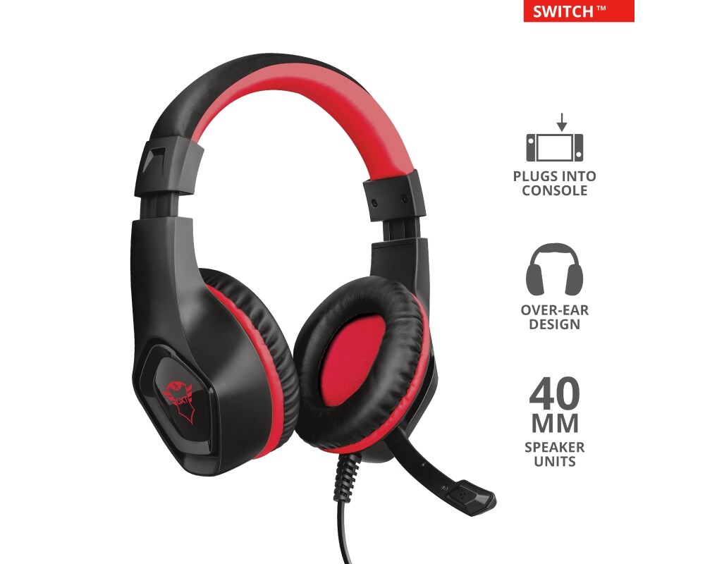 Слушалки TRUST GXT 404R Rana Gaming Headset for Nintendo Switch 8