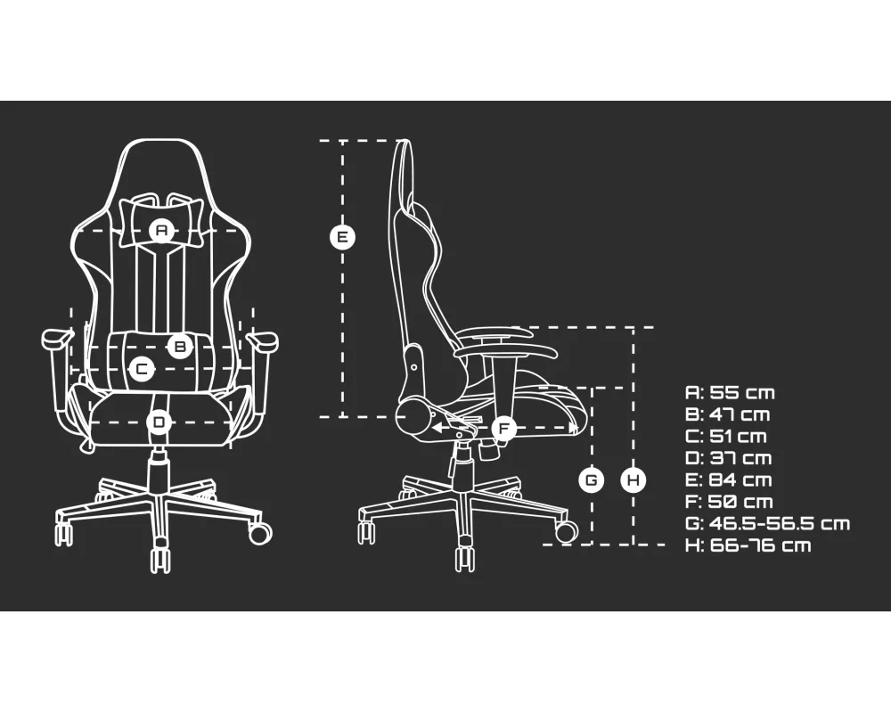 Геймърски стол Fury Gaming chair 12