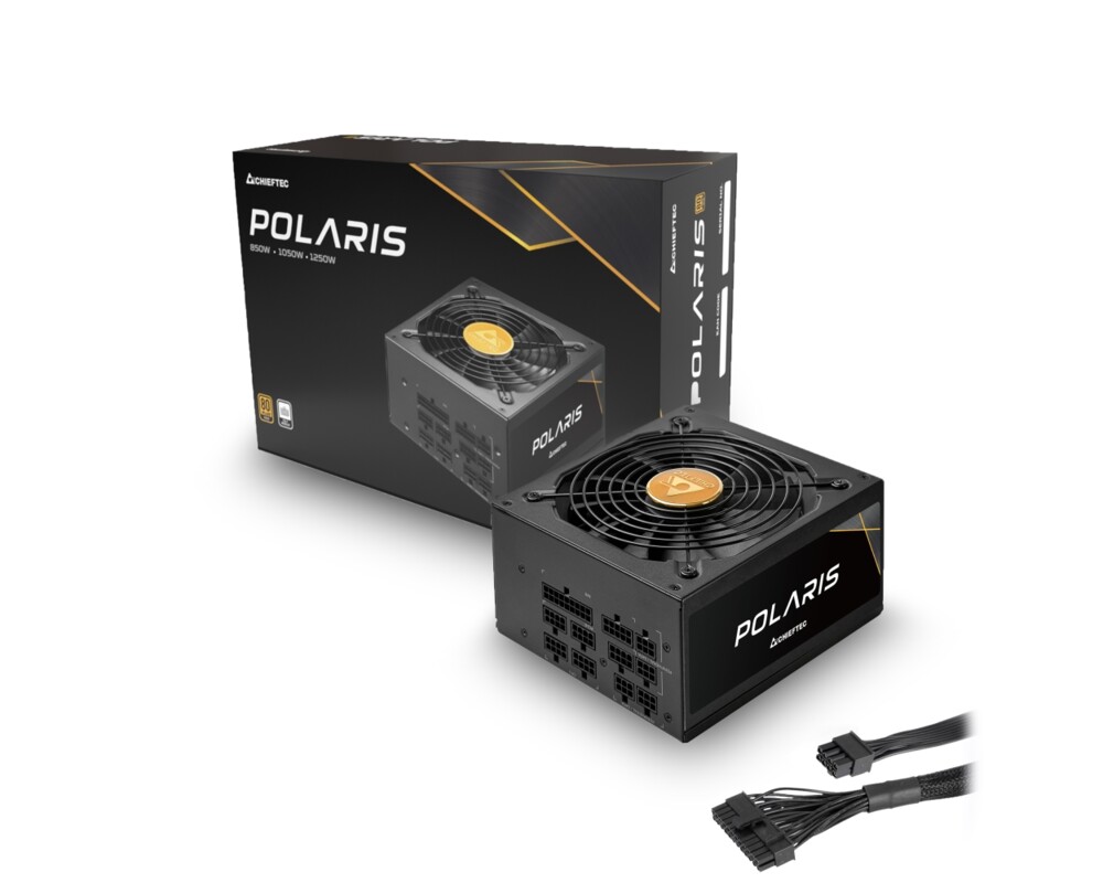 Захранване 1050W Chieftec Polaris PPS-1050FC 80 PLUS Gold 6