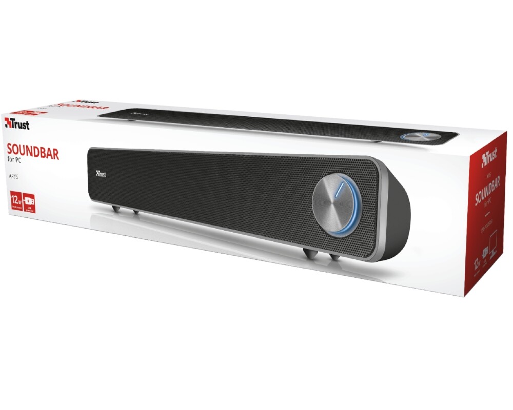 Тонколони TRUST Arys USB Soundbar 9