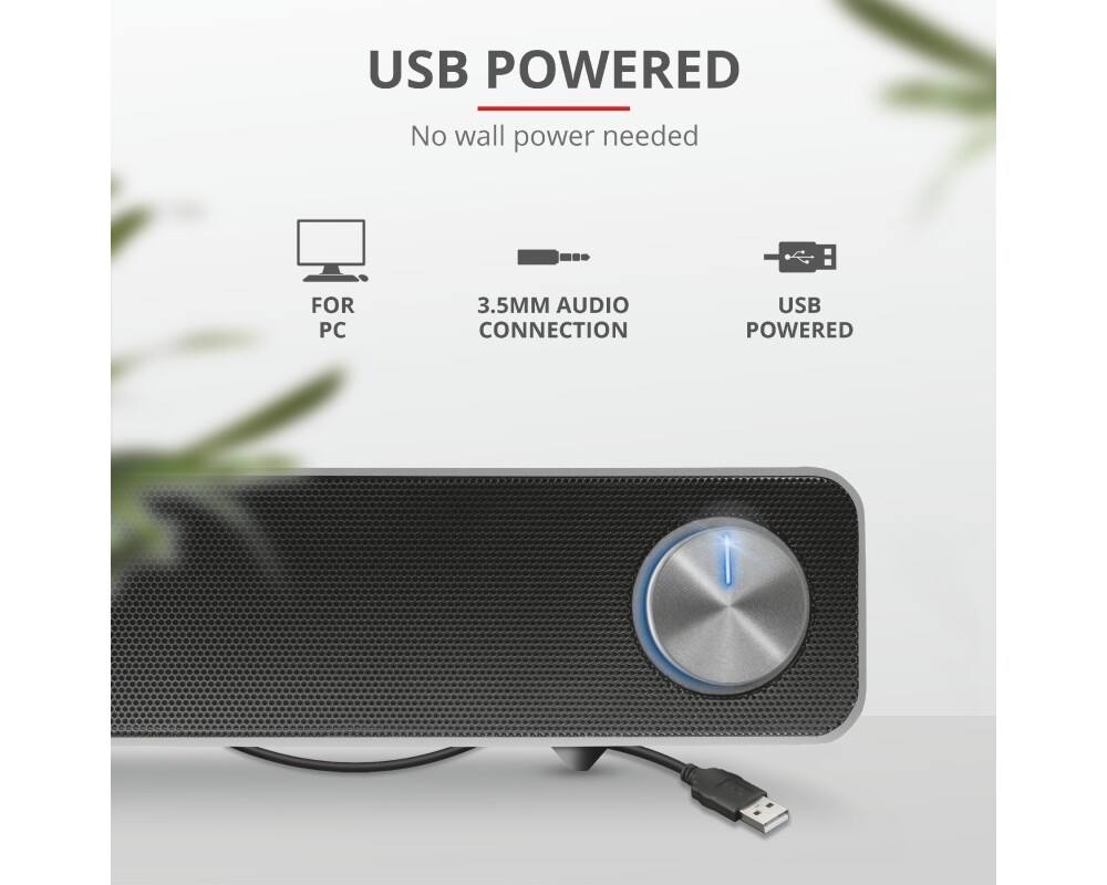 Тонколони TRUST Arys USB Soundbar 7