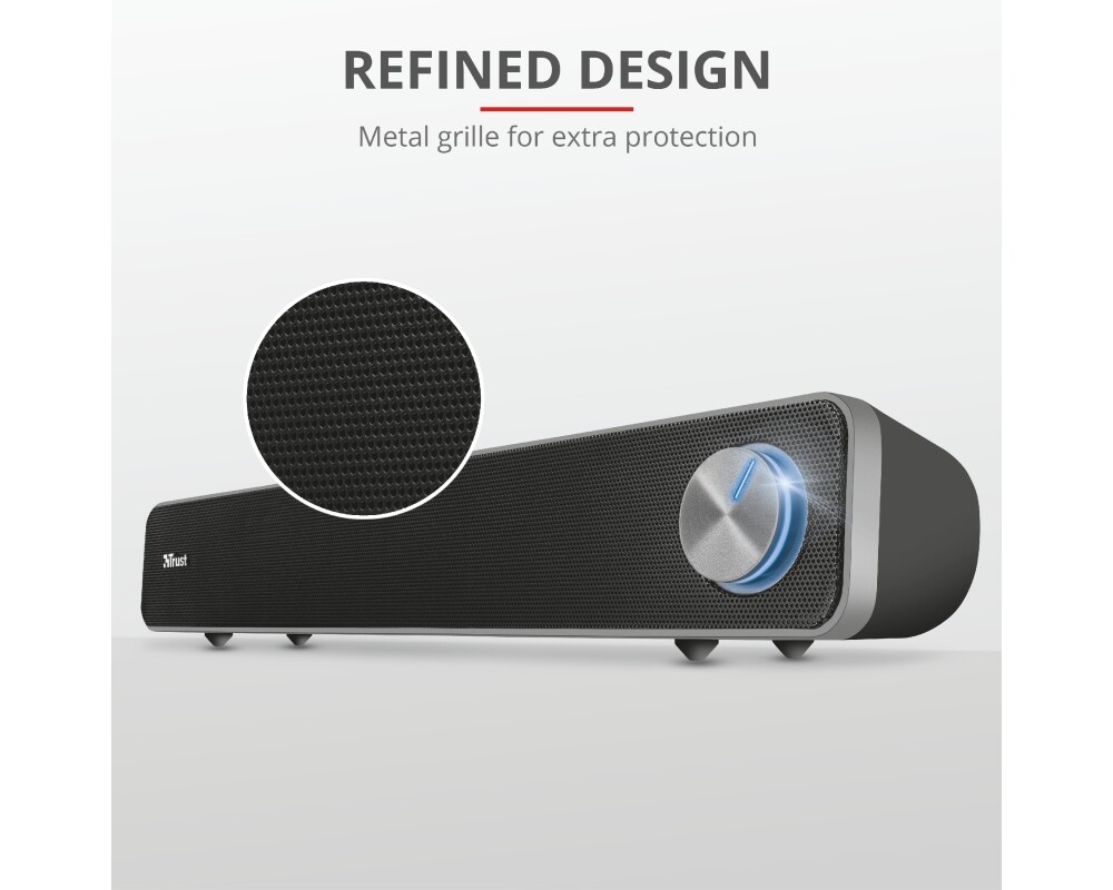 Тонколони TRUST Arys USB Soundbar 8
