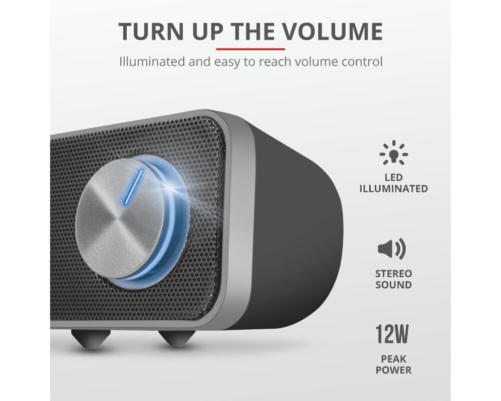 Тонколони TRUST Arys USB Soundbar 6