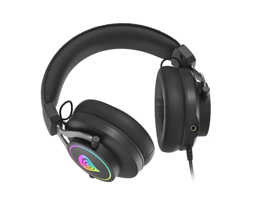 Слушалки Genesis Gaming Headset Neon 750 With Microphone RGB Illumination Black 6