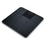 <span>Смарт кантар</span> Beurer GS 235 Black Glass bathroom scale non-slip surface; Automatic switch-off <span class='catalog-num-in-name'>75732_BEU</span> - 