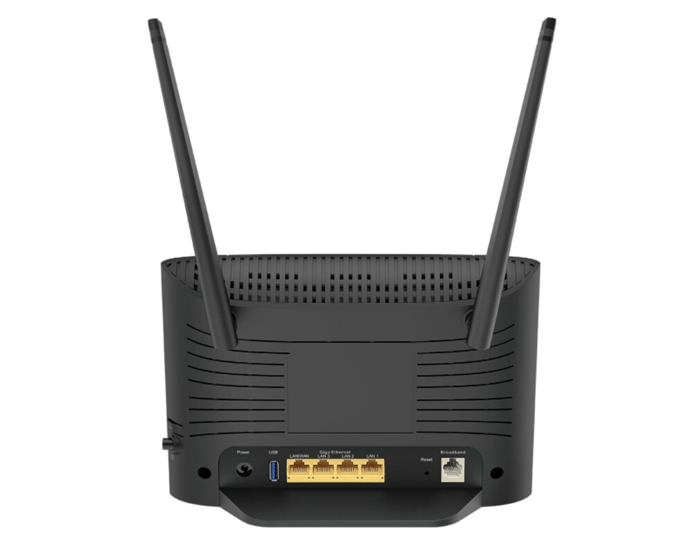 Рутер D-Link Wireless AC1200 Dual-Band Gigabit VDSL/ADSL Modem Router with Outer Wi-Fi Antennas 3