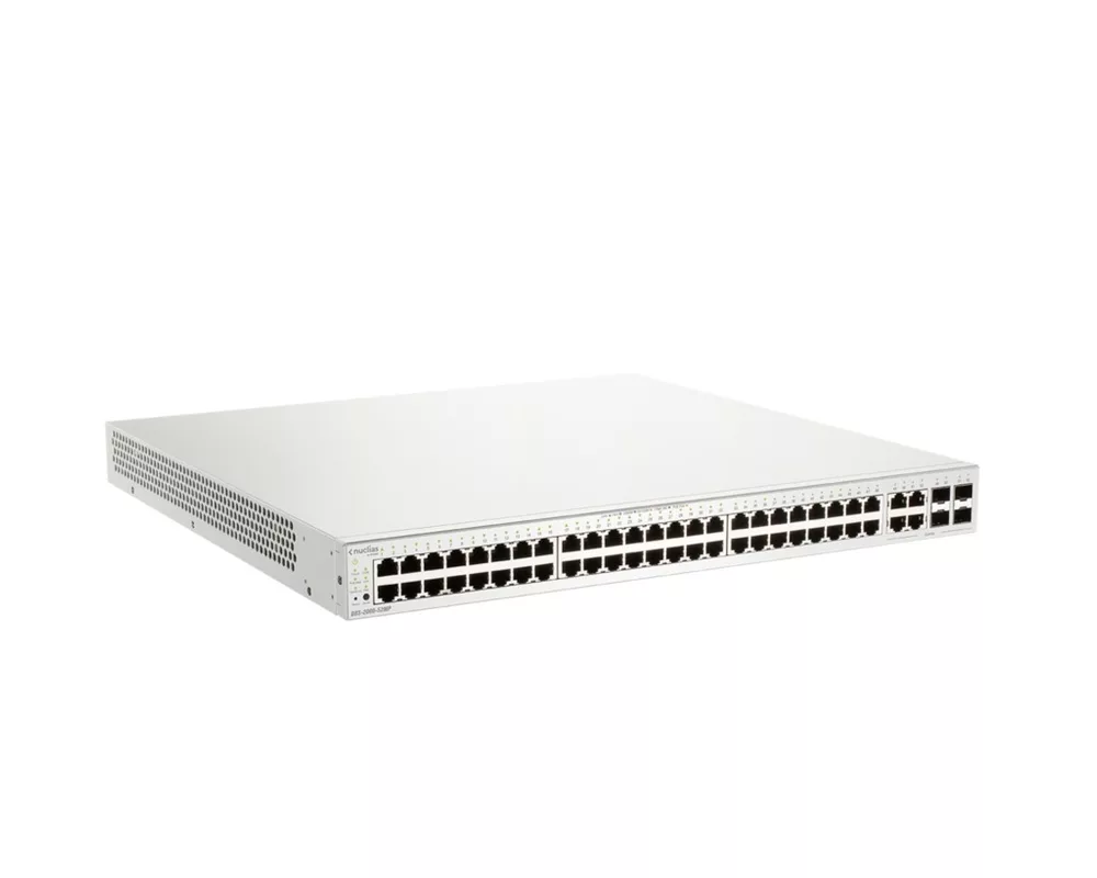 Switch (Комутатор) D-Link 52-Port Gigabit PoE+ Nuclias Smart Managed Switch including 4x 1G Combo Ports 3
