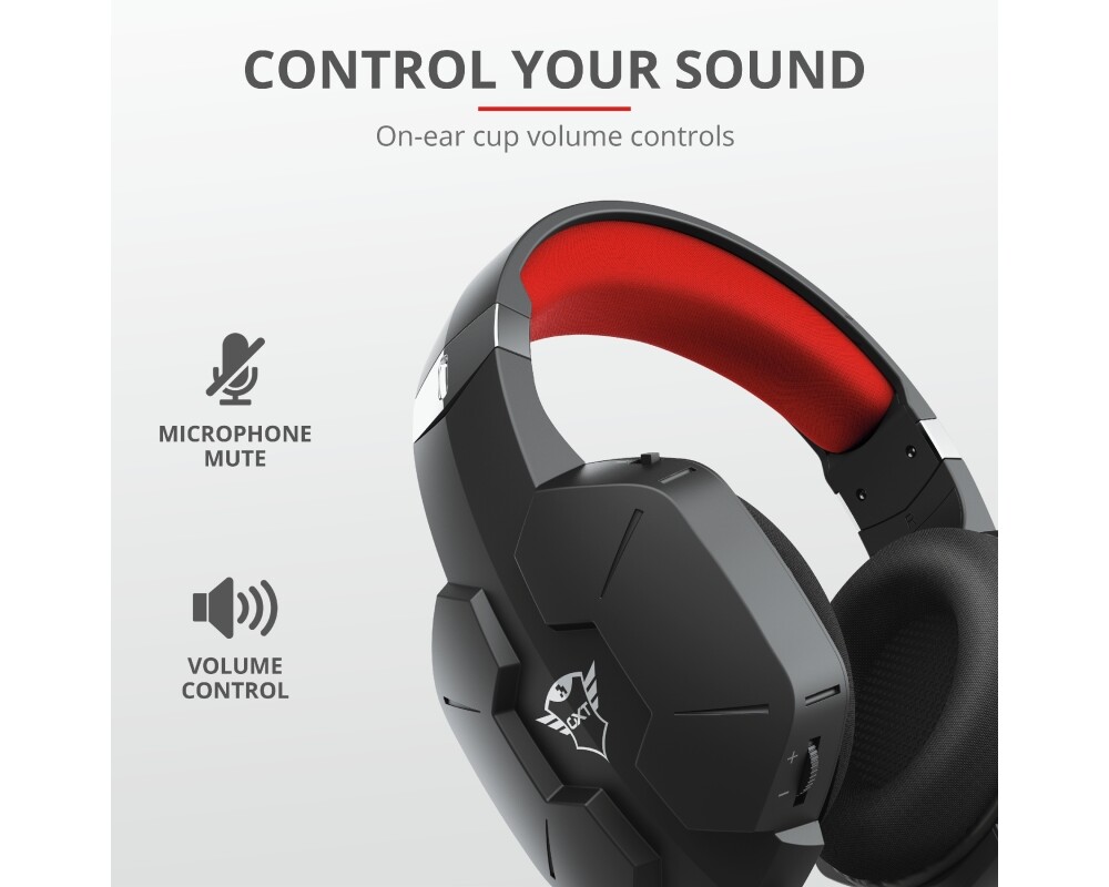 Слушалки TRUST GXT 323 Carus Gaming Headset 8
