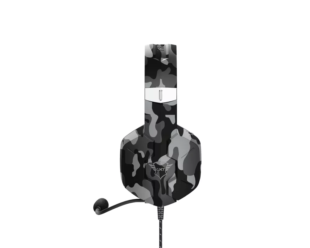 Слушалки TRUST GXT 323K Carus Gaming Headset Black Camo 4
