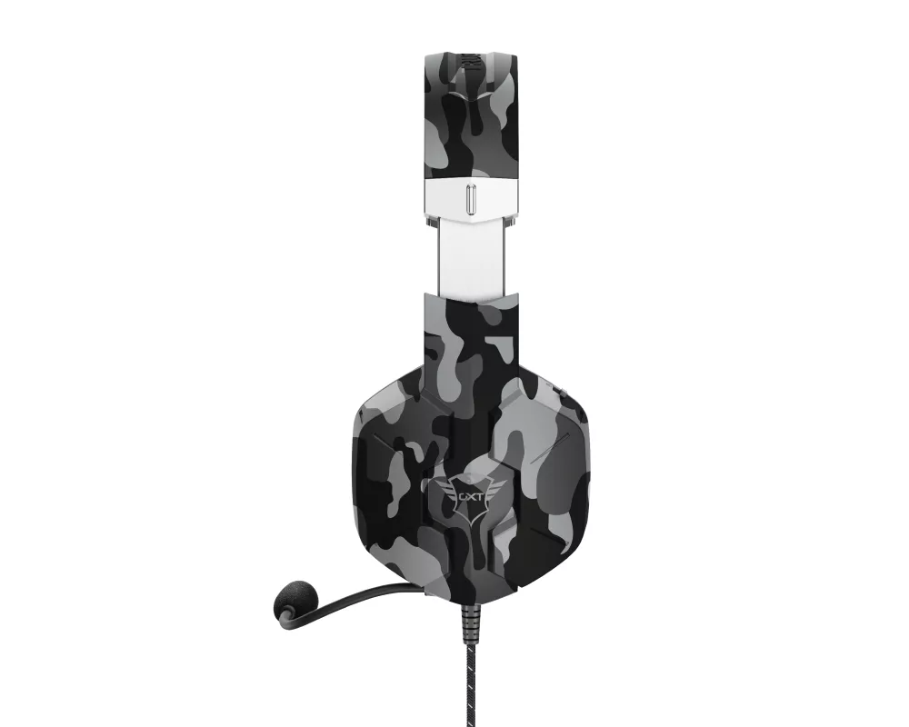 Слушалки TRUST GXT 323K Carus Gaming Headset Black Camo 5