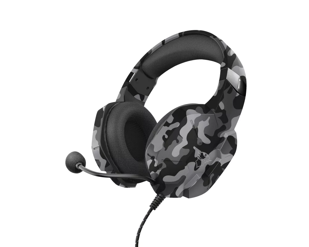 Слушалки TRUST GXT 323K Carus Gaming Headset Black Camo 3