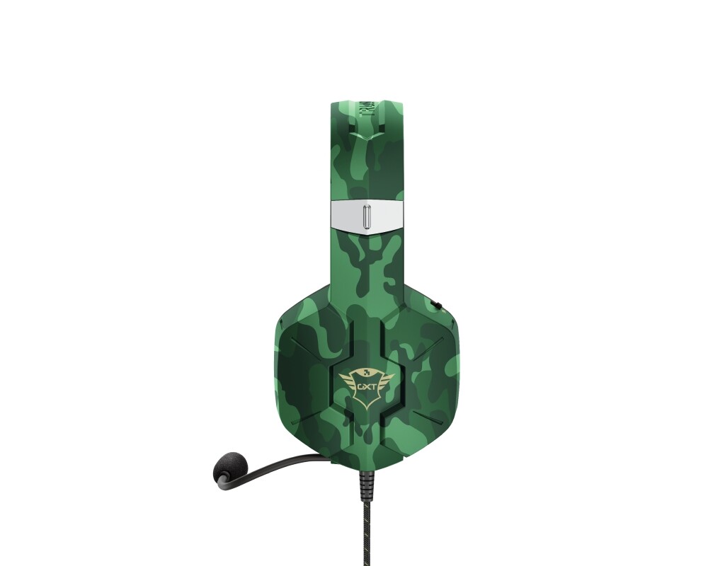 Слушалки TRUST GXT 323C Carus Gaming Headset Jungle Camo 4