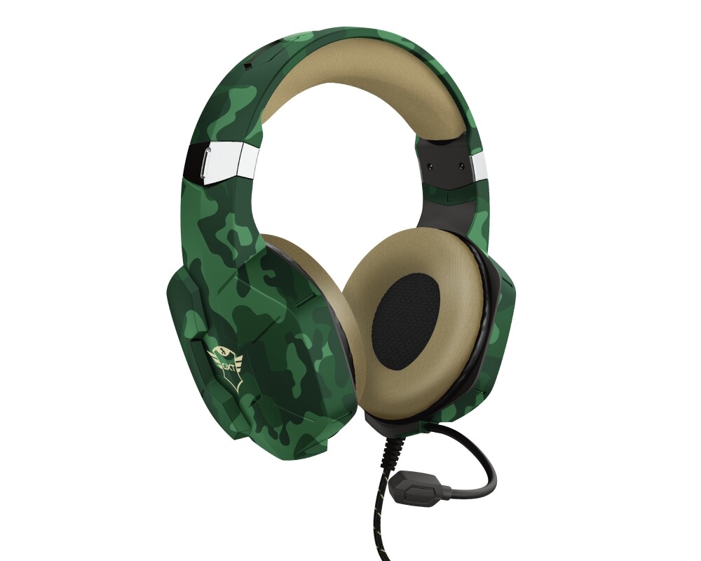 Слушалки TRUST GXT 323C Carus Gaming Headset Jungle Camo 2