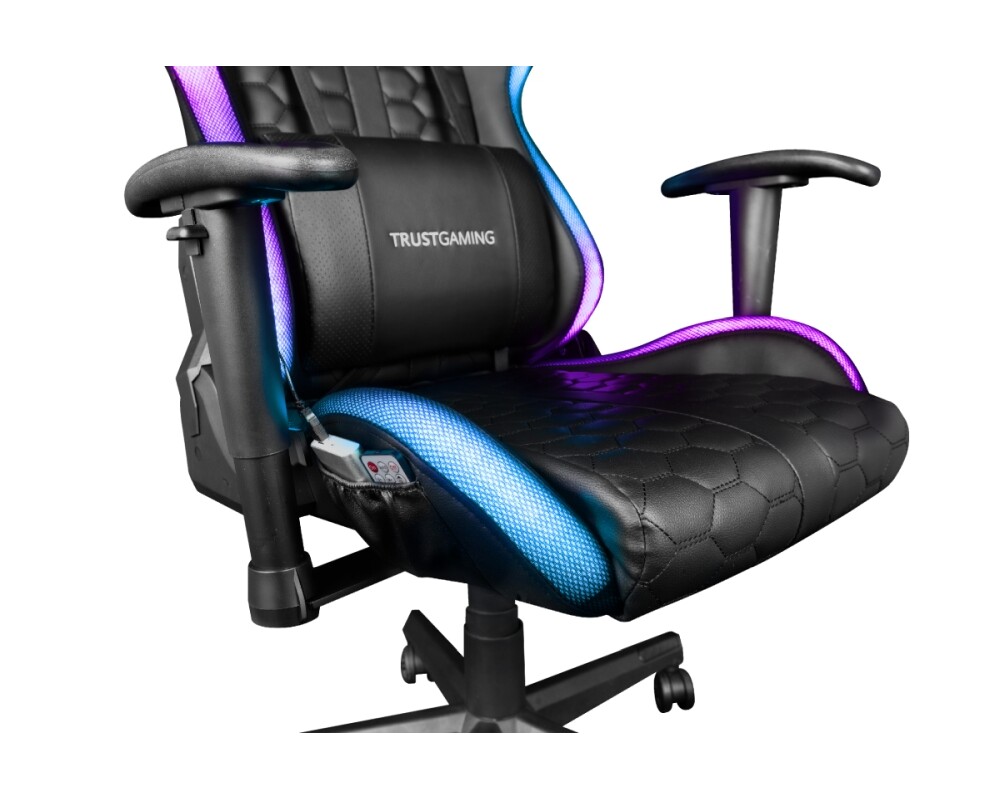 Геймърски стол TRUST GXT 716 Rizza RGB LED Gaming Chair 5