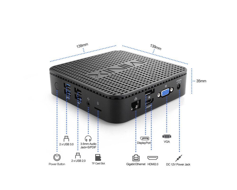 Настолен компютър MiniX NEO G41V-4 MAX 2