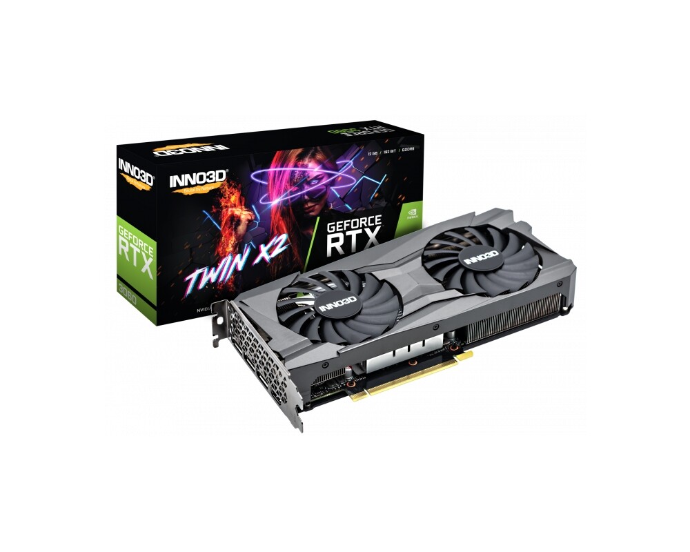 Видеокарта Inno3D GeForce RTX 3060 Twin X2 12GB GDDR6 2