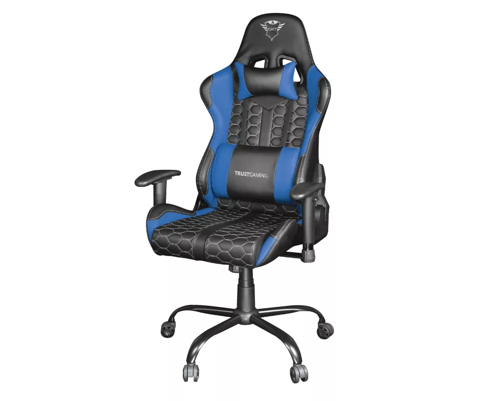 Геймърски стол TRUST GXT 708B Resto Gaming Chair Blue 2