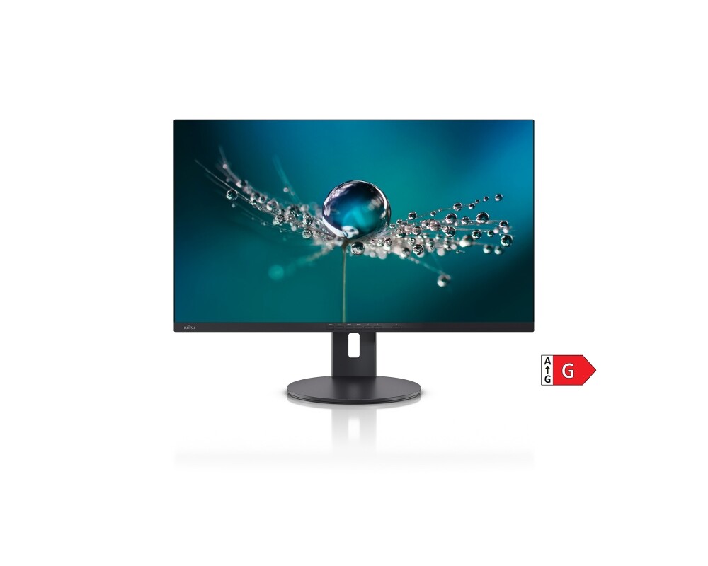 Монитор FUJITSU B32-9 TS 32inch UHD 4K Matt Black Ultra Narrow bezel 4-in-1 stand DP HDMI 2xUSB 3840x2160 16:9 3YW C&R 2