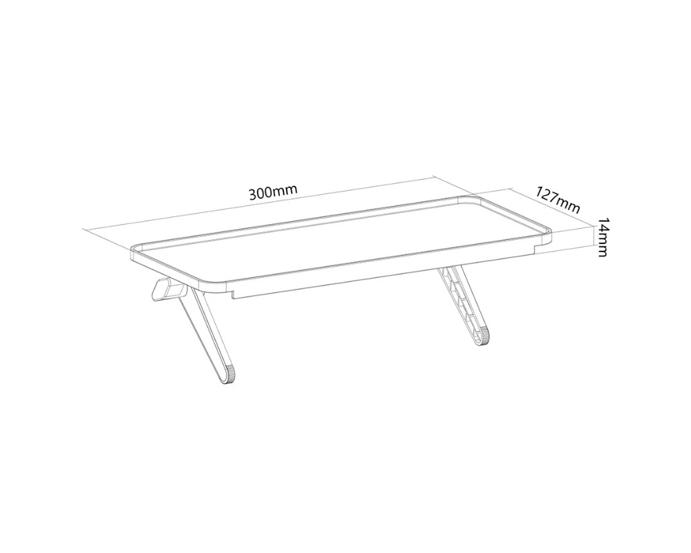 Стойка Neomounts by Newstar  Universal Multimedia/Camera Shelf - 30 cm wide 7