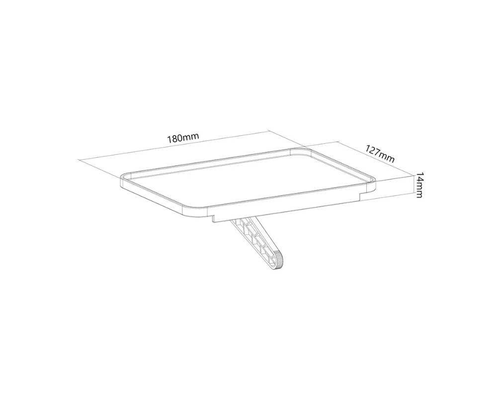 Стойка Neomounts by Newstar Universal Multimedia/Camera Shelf - 18 cm wide 7