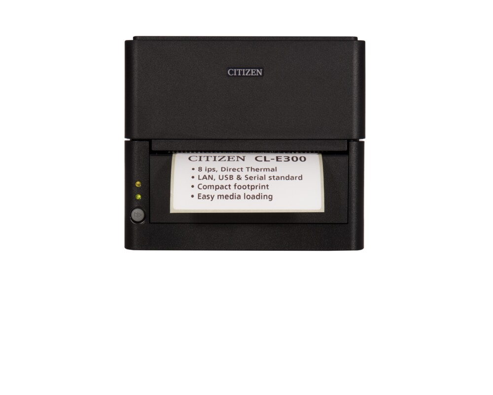 Етикетен принтер Citizen Label Desktop printer CL-E300 Direct thermal Print Speed 200mm/s 4