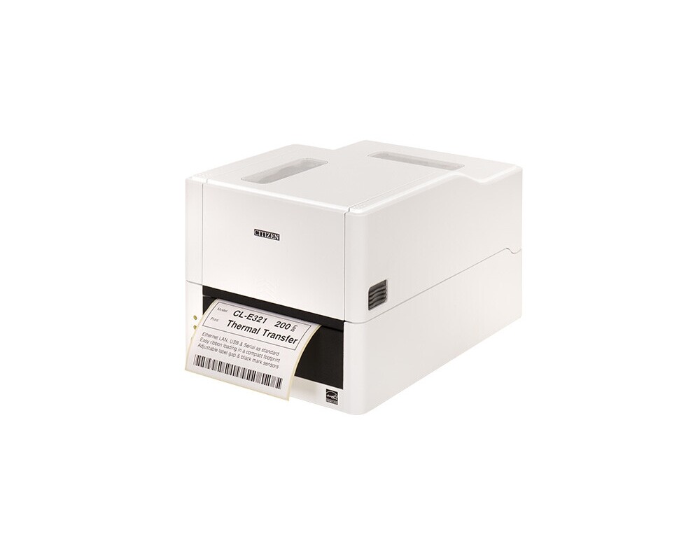 Етикетен принтер Citizen Label Desktop printer CL-E321 Thermal Transfer+Direct Print Speed 200mm/s 2
