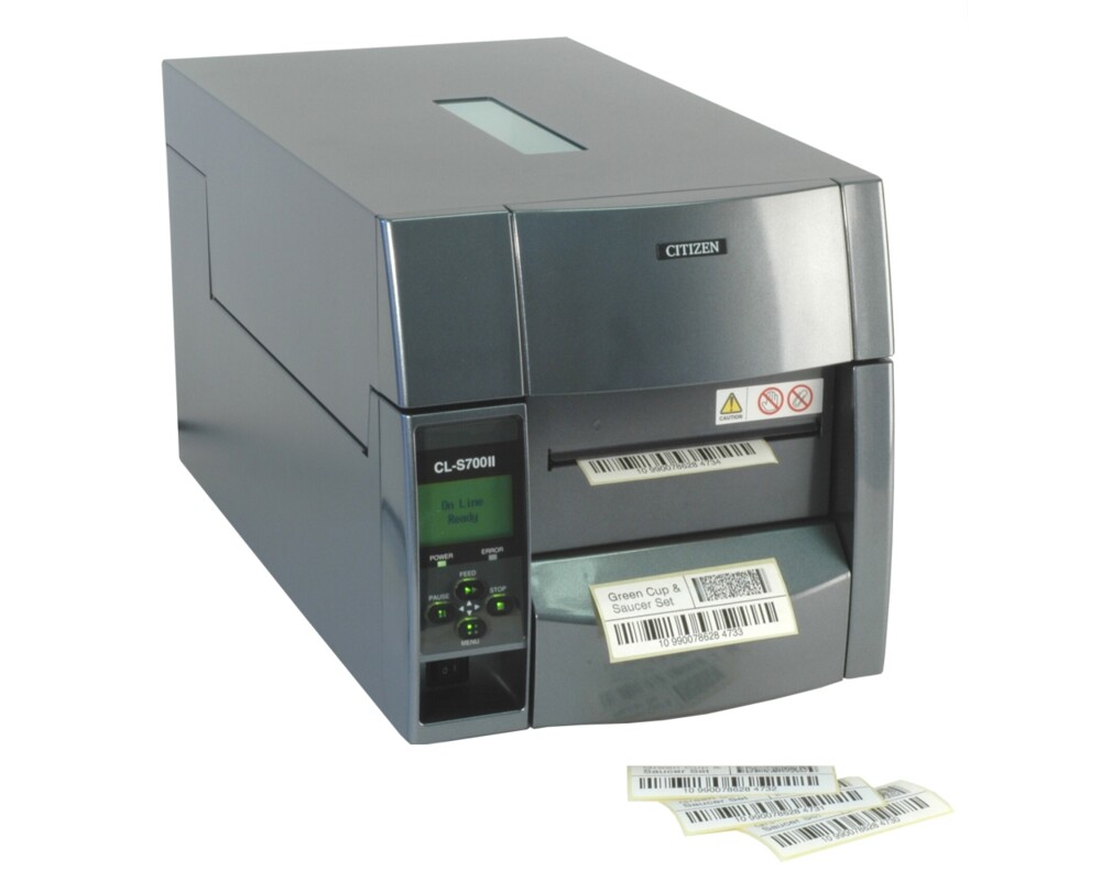 Етикетен принтер Citizen Label Industrial printer CL-S703II Thermal Transfer+Direct Print Speed 200mm/s 3