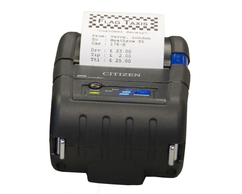 Етикетен принтер Citizen Mobile Receipts printer CMP-20II Direct thermal Print Speed 80mm/s 2