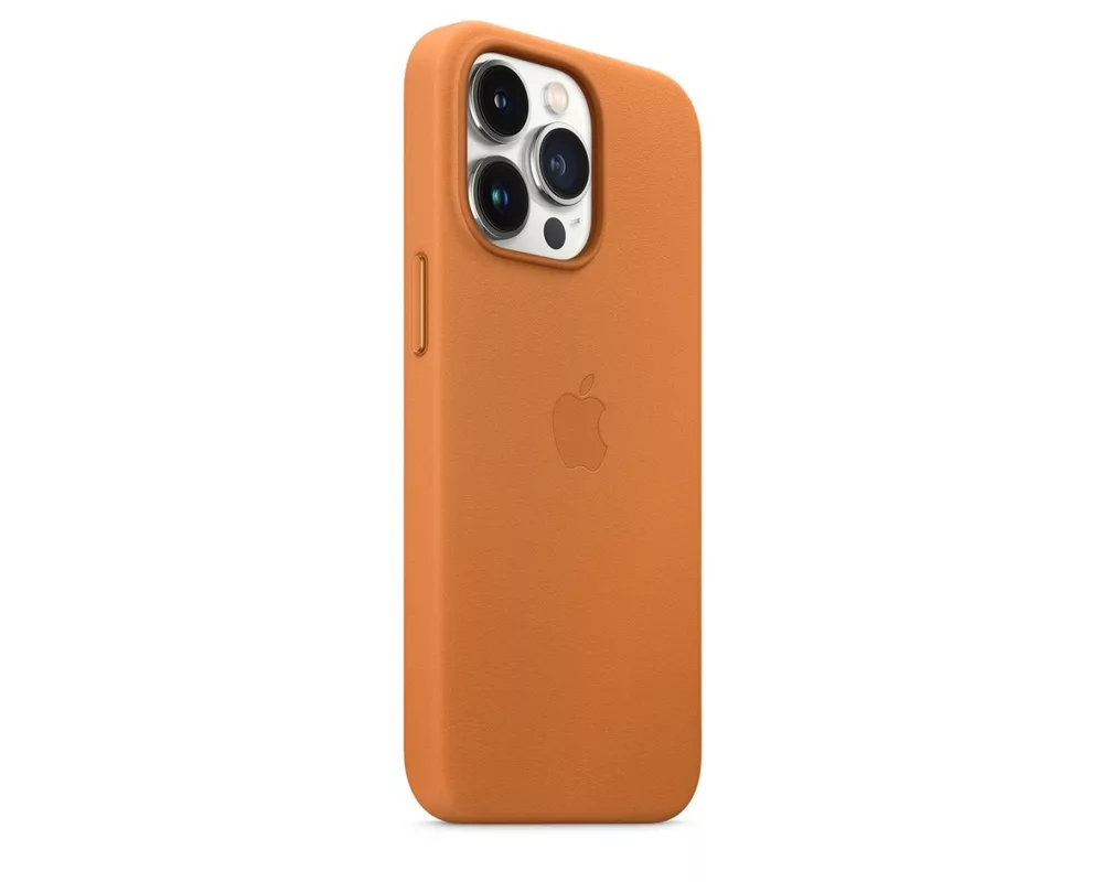 Калъф Apple iPhone 13 Pro Leather Case with MagSafe - Golden Brown 5
