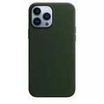 Калъф Apple iPhone 13 Pro Max Leather Case with MagSafe - Sequoia Green 4