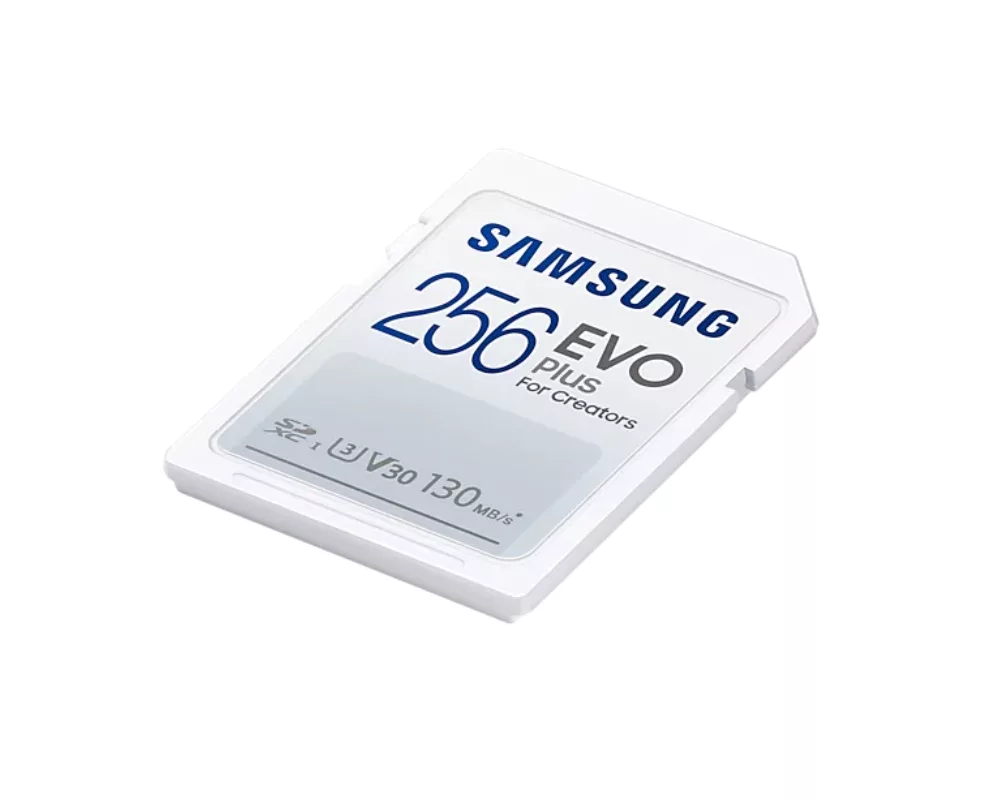 Флаш карта Samsung 256GB SD Card EVO Plus 4