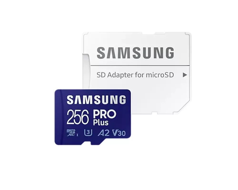 Флаш карта Samsung 256GB micro SD Card PRO Plus  with Adapter 4