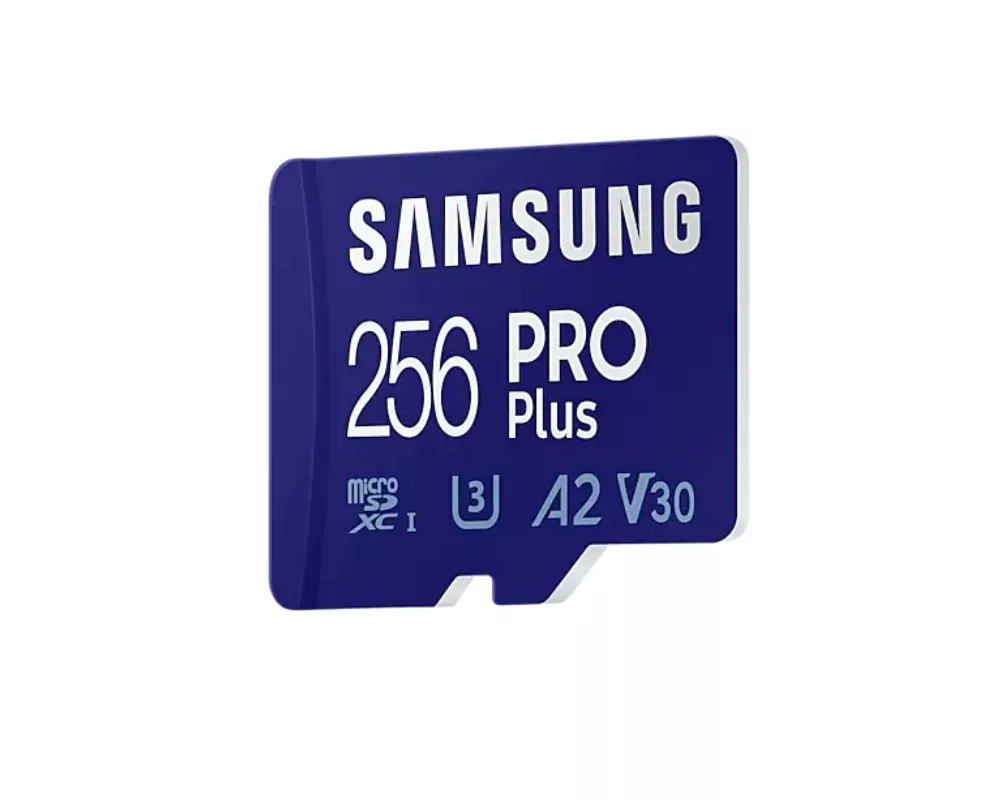 Флаш карта Samsung 256GB micro SD Card PRO Plus  with Adapter 2