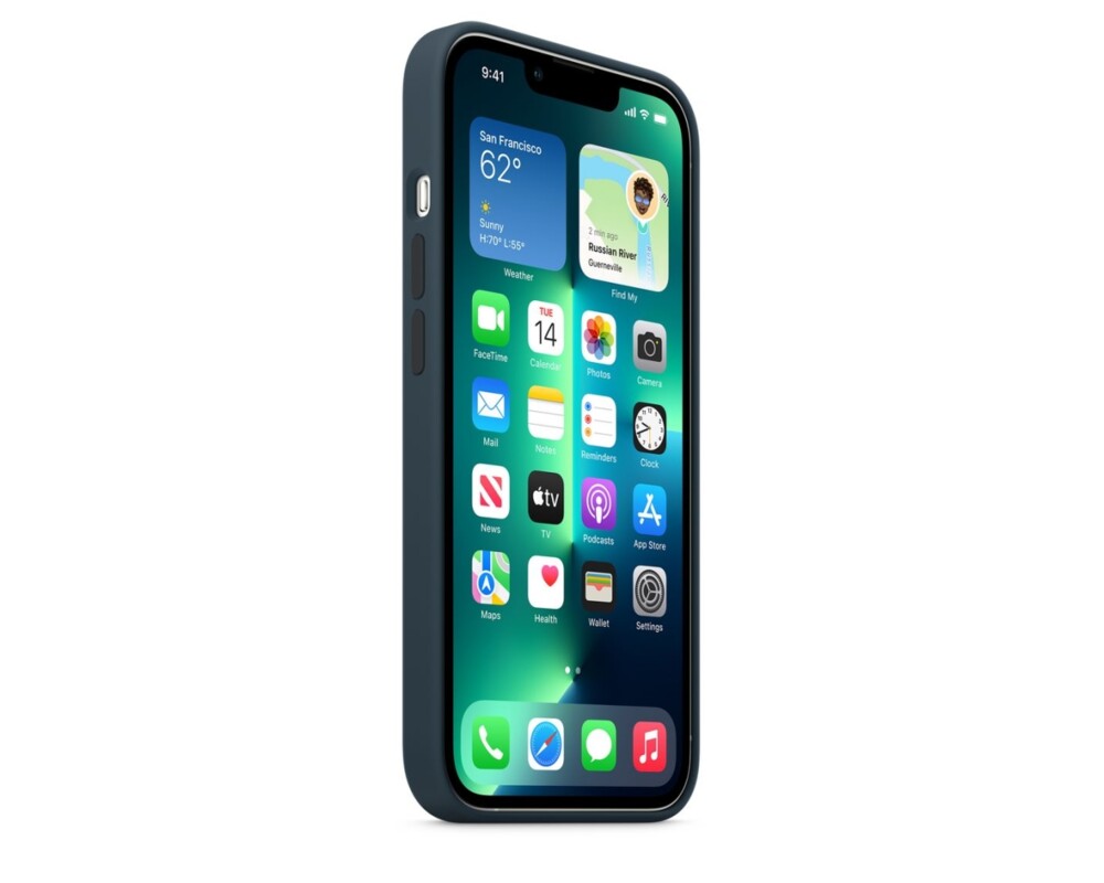 Калъф Apple iPhone 13 Pro Silicone Case with MagSafe – Abyss Blue 6