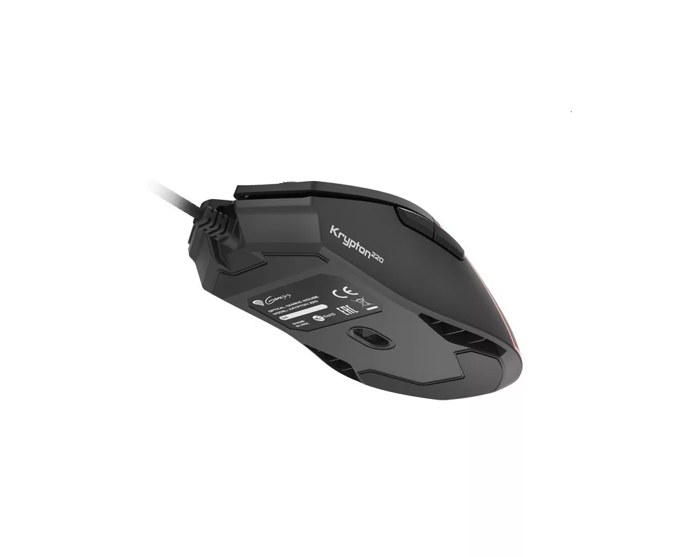 Мишка Genesis Gaming Mouse Krypton 220 RGB 6400 DPI With Software Black 6