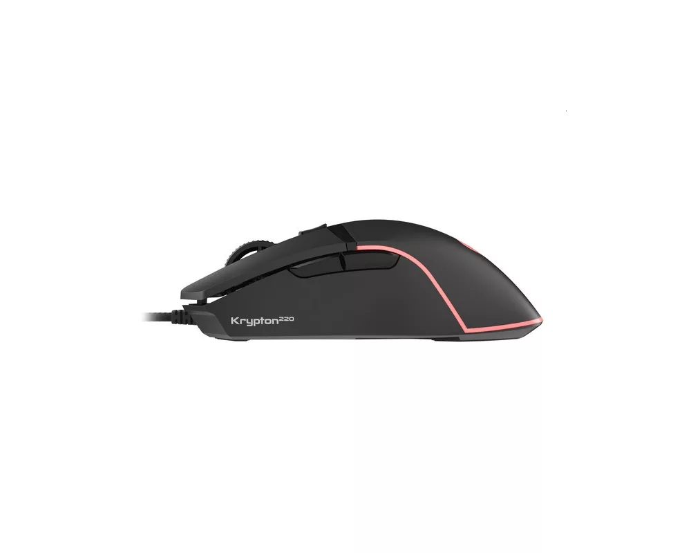 Мишка Genesis Gaming Mouse Krypton 220 RGB 6400 DPI With Software Black 4