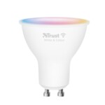 <span>Smart осветително тяло</span> TRUST Smart WiFi RGB LED Spot GU10 <span class='catalog-num-in-name'>71279</span> - 