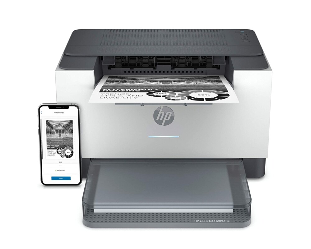 Принтер HP LaserJet M209dw Printer 4