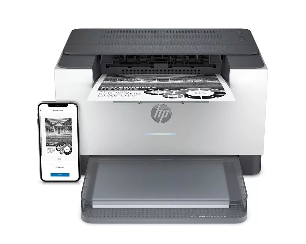 Принтер HP LaserJet M209dw Printer 4