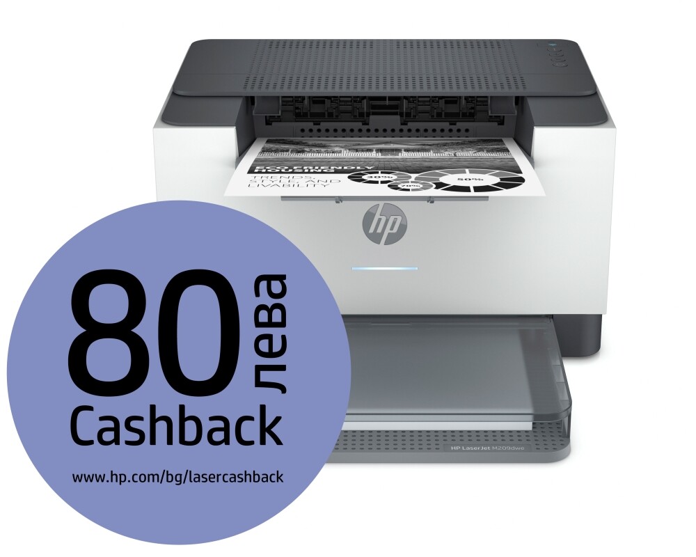 Принтер HP LaserJet M209dwe Printer 3