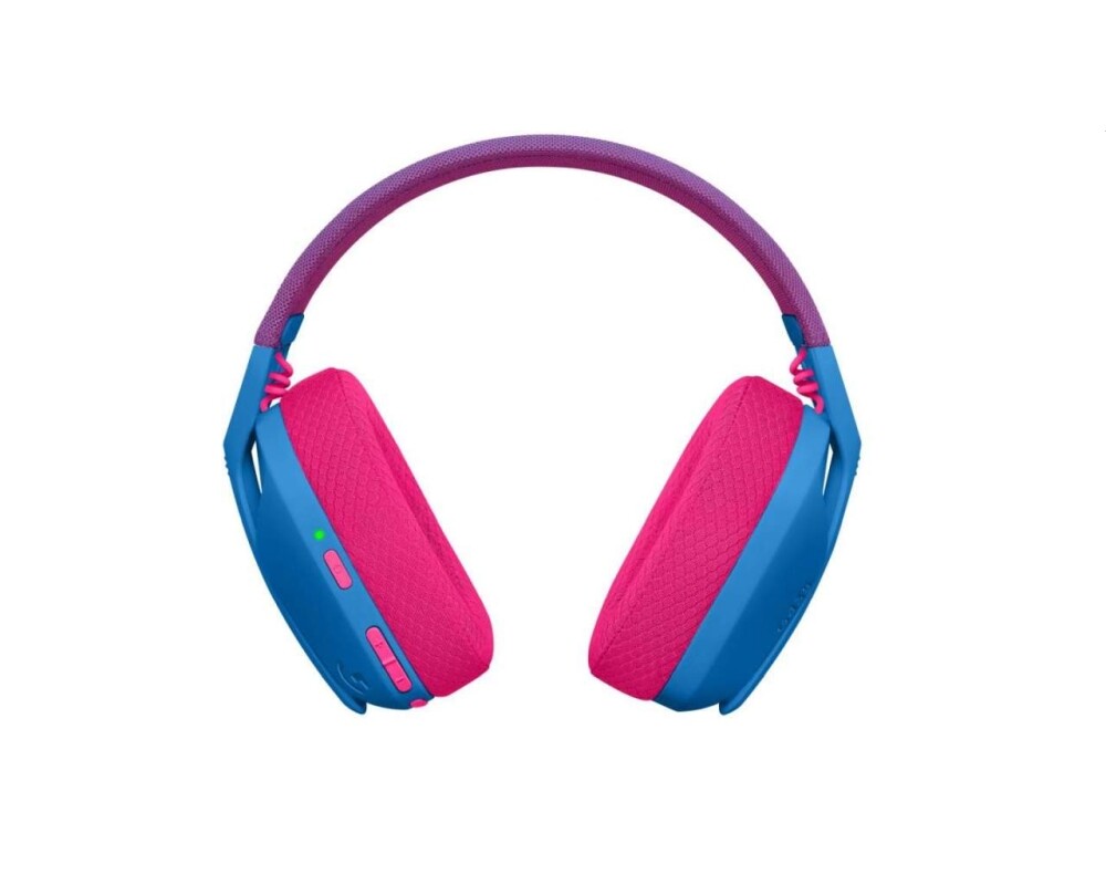 Слушалки Геймърски безжични слушалки Logitech G435 Lightspeed Wireless, Микрофон, Син/Розов 12