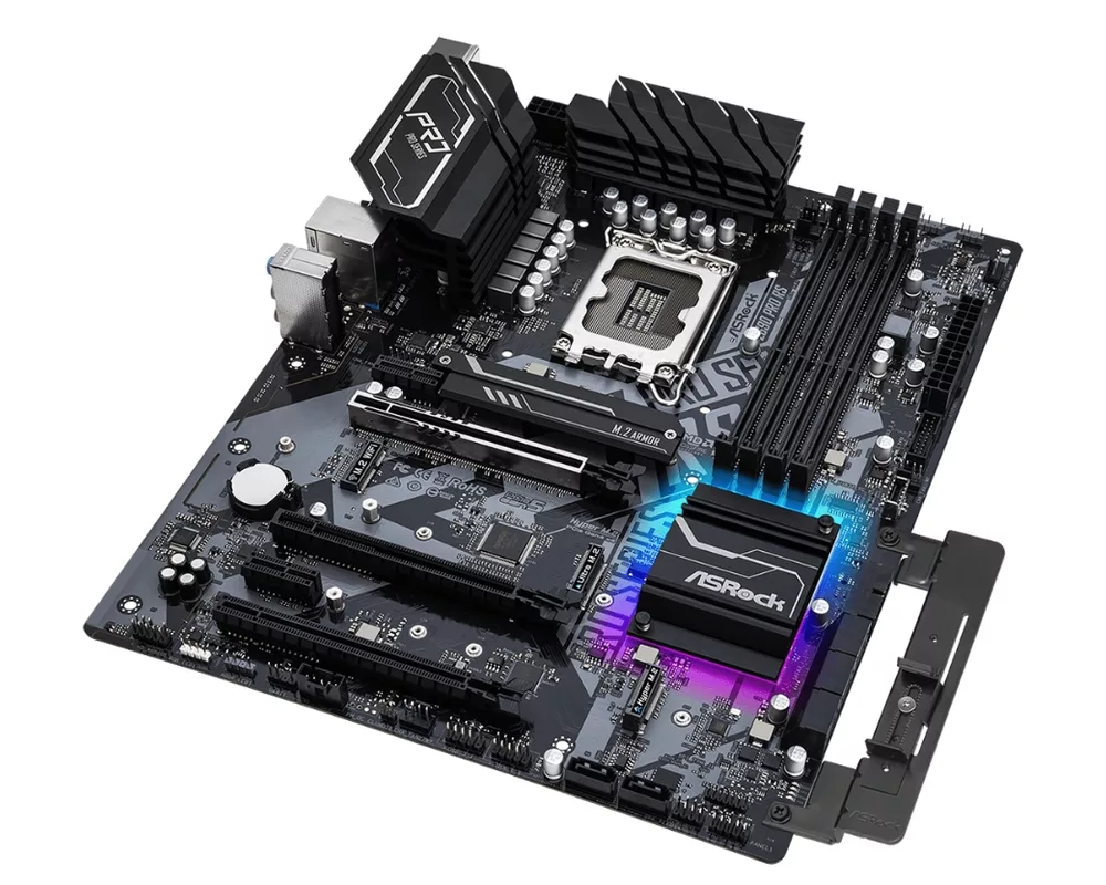 Дънна платка ASRock Z690 Pro RS, LGA1700, ATX, Polychrome RGB 9