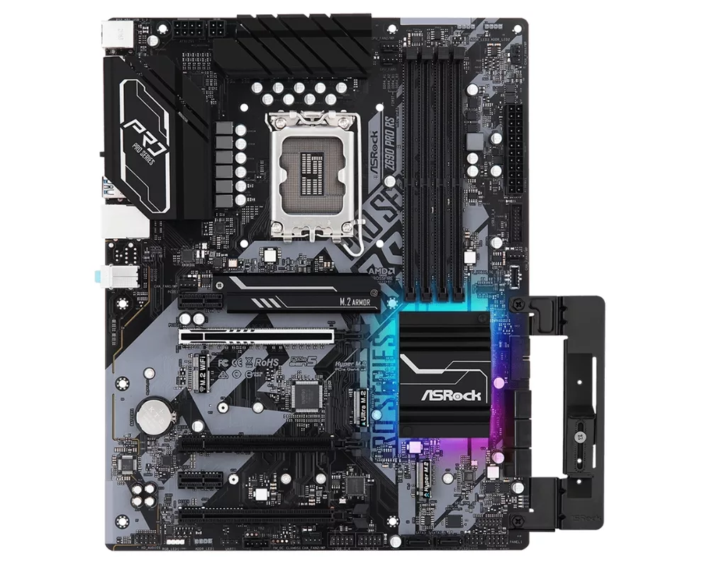 Дънна платка ASRock Z690 Pro RS, LGA1700, ATX, Polychrome RGB 4
