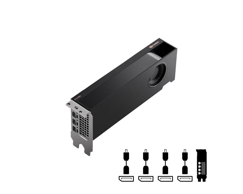 Видеокарта PNY NVIDIA RTX A2000 12GB LowProfile 2