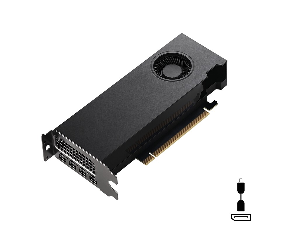 Видеокарта PNY NVIDIA RTX A2000 12GB LowProfile 11