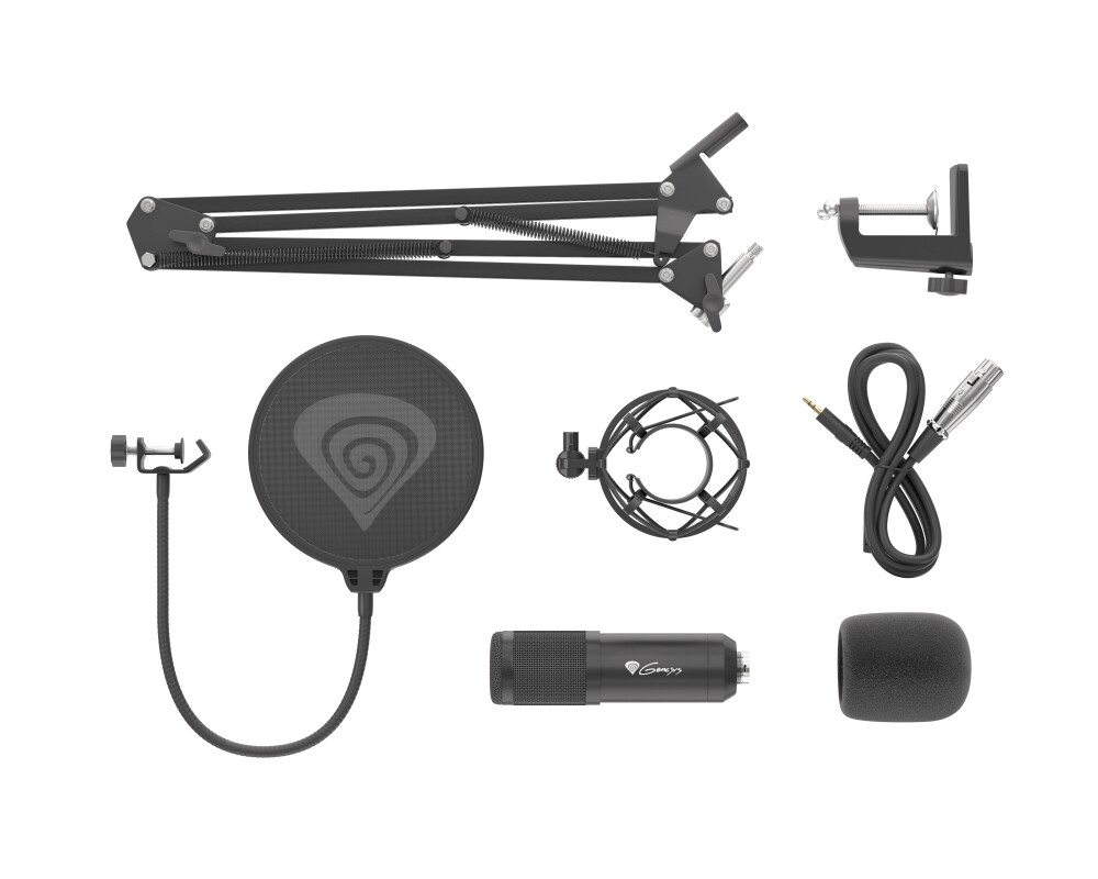 Микрофон Genesis Microphone Radium 300 Studio XLR ARM Popfilter 4