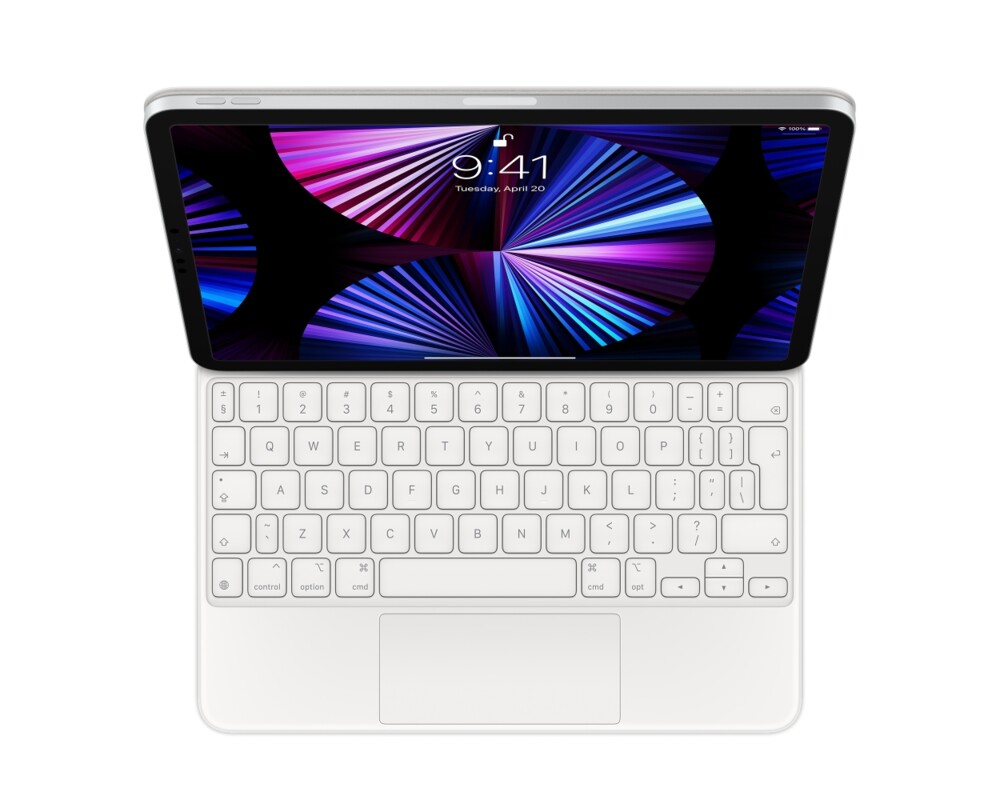 Клавиатура Apple Magic Keyboard for iPad Pro 11-inch (3rd) and iPad Air (4th) - International English - White 2